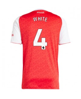 Günstige Arsenal Ben White #4 Heimtrikot 2025-26 Kurzarm